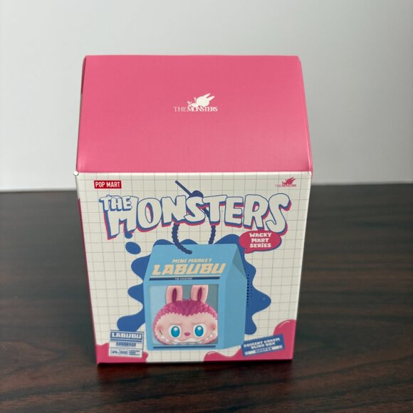 Pop Mart Labubu The Monsters Wacky Mart Series Squishy Charm Single Blind Box - Picture 1 of 4